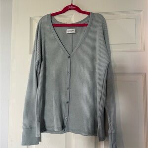 Dusty mint Abercrombie top